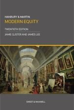 Hanbury & Martin: Modern Equity (Classics) By Jamie Glister,James Lee