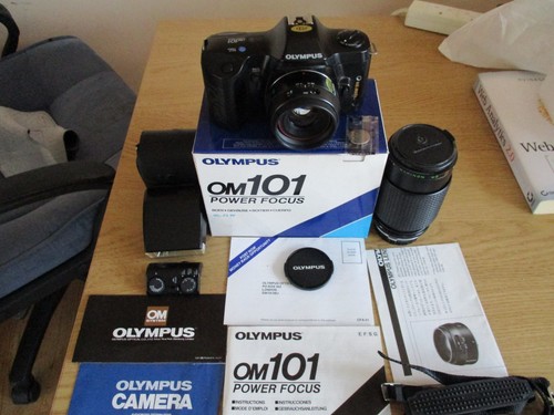 Olympus om101 with zoom lens - om101,