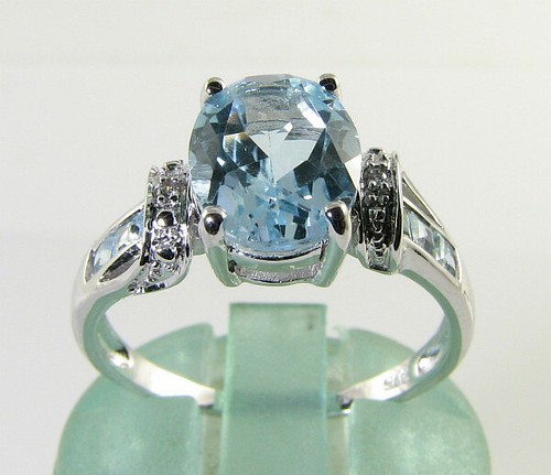Big 9ct white gold - 9k,