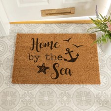 Home by the Sea Coir Door Mat 