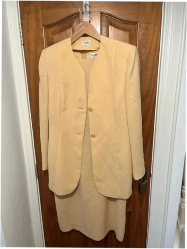 Viyella dress and jacket 12 - dress,