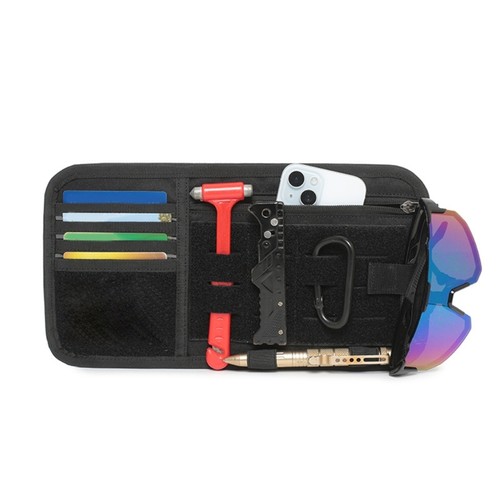 Car cabin sun visors - sun, storage