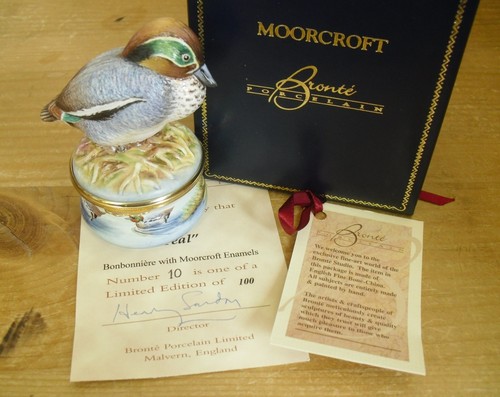 Boxed ltd moorcroft - ltd, ed