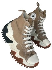 Women’s Converse Run Star Motion Trainers Platform Sole High Beige Shoes U.K. 5