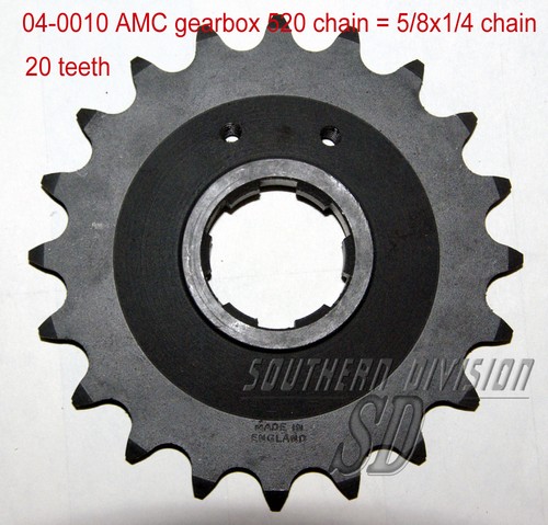 0010 amc norton - amc, sprocket