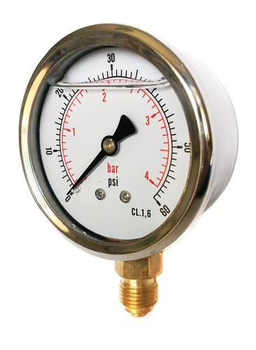Glycerine filled pressure - filled,