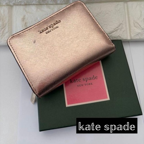 Kate spade fold wallet rose - kate,