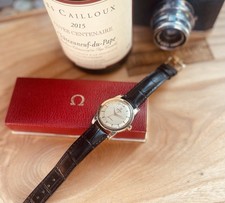 Omega Seamaster 2767 Bumper Automatic Gold Plated 1954 vintage used watch + Box