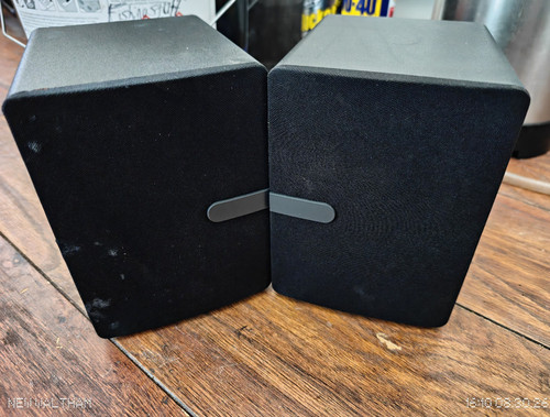 Used pair black rectangular - used,
