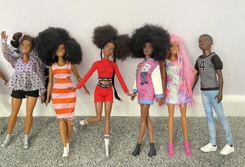 Barbie doll bundle black - doll, 6