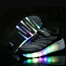 Boys Girls LED Wheel Trainers