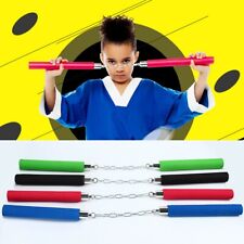 Kids Martial Arts Training Practice Foam Dragon Fitness Nunchucks Exercise Sport