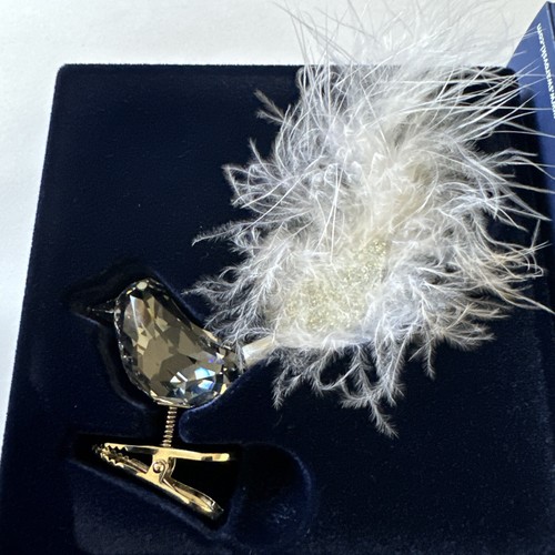 Swarovski winter bird clip - swarovski,