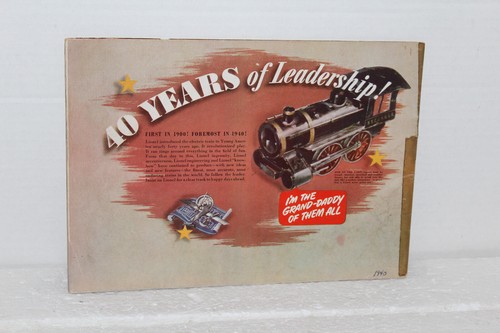 Lionel train catalog lot 7 - catalog, of