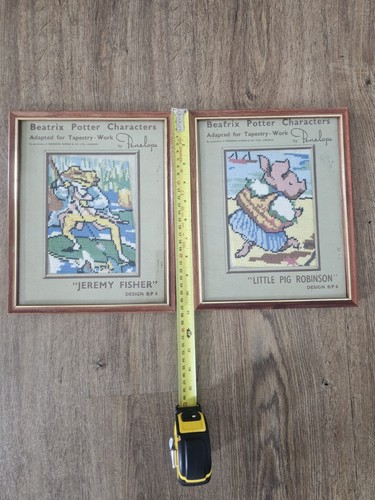 Pair vintage beatrix potter - vintage,