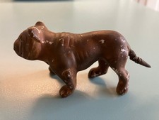 Victorian China Bulldog Rattle