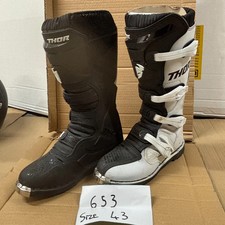Motocross Boots Off Road THOR MX White Size EU43
