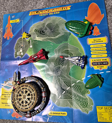 Thunderbirds tracy island map - island,