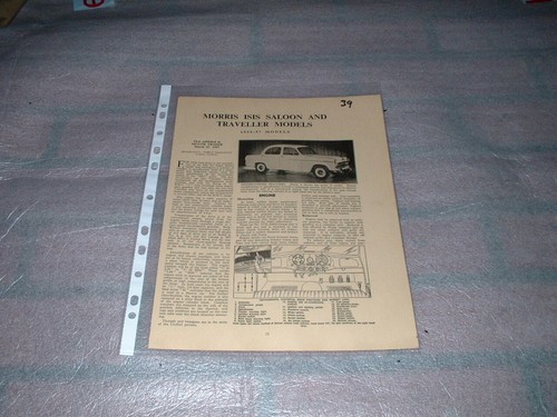 Morris isis motor - motor, trader