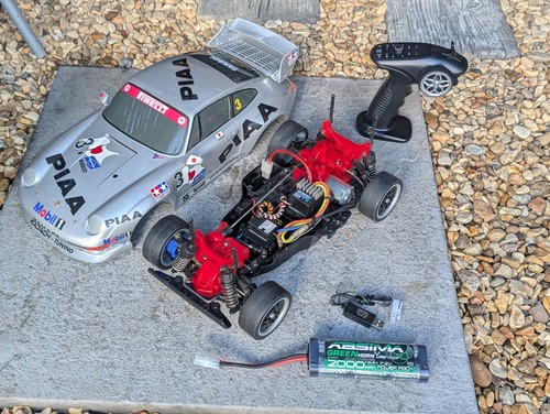 Tamiya ta02 porche 911 gt2 - tamiya,