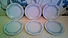 Crown Ming, Windsor - Set of 6,  Side/Salad Plates 19cm - Fine China Jian Shiang