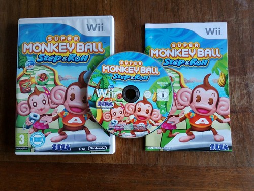 Wii super monkey - ball, step