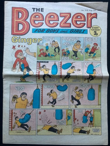 The beezer comic 18th - comic, august