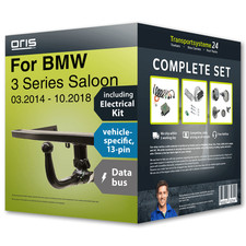 Towbar detachable for BMW 3