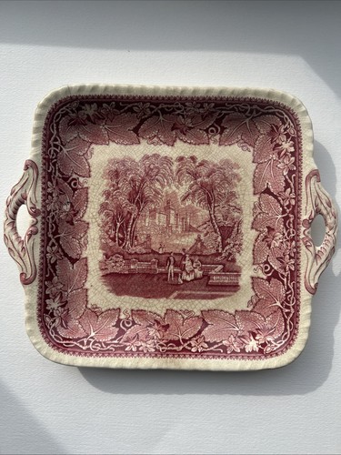Antique vintage pink - &, white