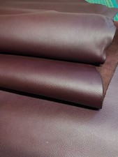 Mahogany brown leather pebble - brown,