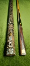 Antique Snooker/billiard Cue. Nelson's Leeds With Original  Case Hixon Leeds