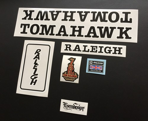 Raleigh mk2 tomahawk decal - raleigh,