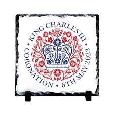 King Coronation Photo Slate