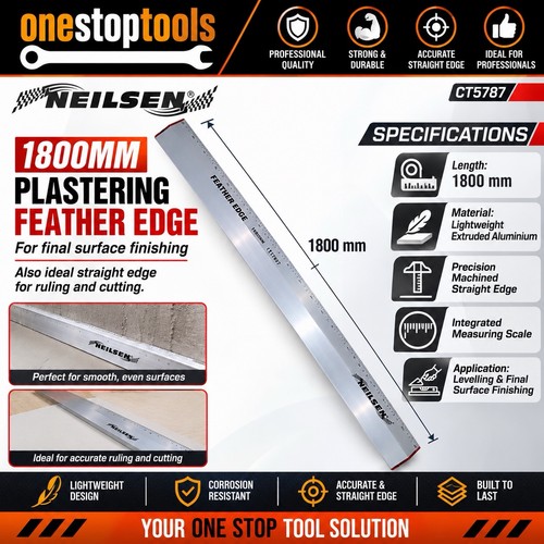 Plastering feather edge - feather,