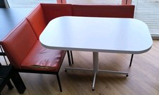 Corner Dining Table and Chairs Mid Century Kandya Retro Vintage