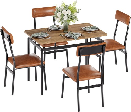 Dining table set piece with - 5,