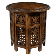 Solid Wood Accent End Table -