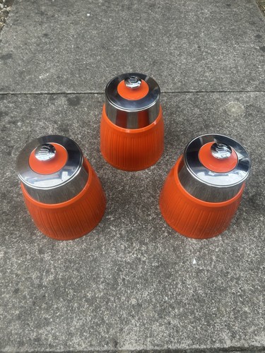 Vintage swan storage - vintage, canisters