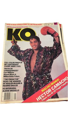 Boxing magazine january - ko,