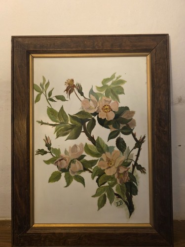 Vtg antique original painting - original,