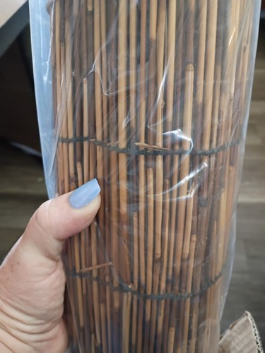 Bamboo rollup shade brown x - rollup,