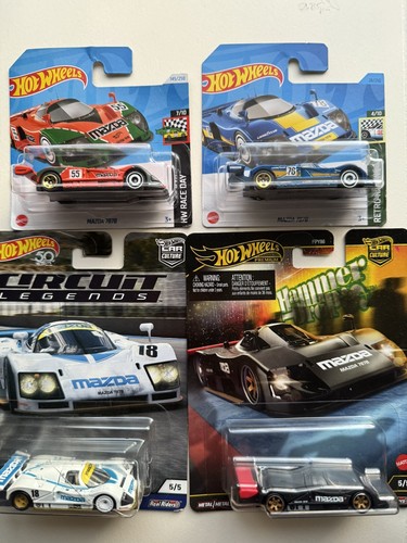 Hot wheels bundle mazda - wheels, x4