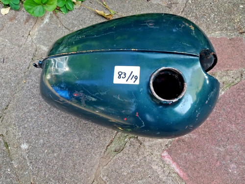 Petrol tank vintage unknown - tank,