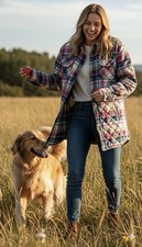 Bit & Bridle Quilted Plaid