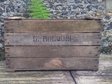 Genuine Vintage Wooden Crate