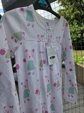 New With Tags Mini BODEN Nightdress  3 To 4 Years  Cat Pattern nighty nightwear