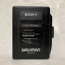 Sony Walkman WM-2055 Vintage Cassette Player With Mega Bass - New Belt