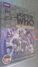 Doctor Who - The Moonbase  [DVD]  - signed autograph  -  REG WHITEHEAD  Cyberman
