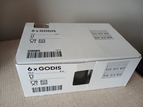 Ikea godis glasses set - ikea, of