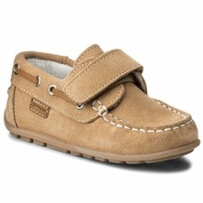 GARVALIN 50 aniversario Boys Shoe Brown Suede Leather Size 21